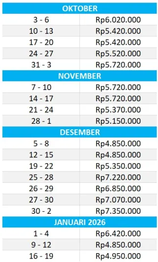Asia Tenggara Paket Tour Thailand (Bangkok Pattaya) ~blog/2025/9/14/jadwal bangkok