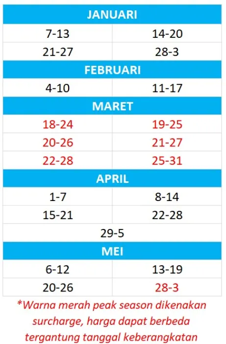 Asia Tenggara Paket Tour 3 Negara Singapore Malaysia Thailand ~dl/2025/12/23/3 negara
