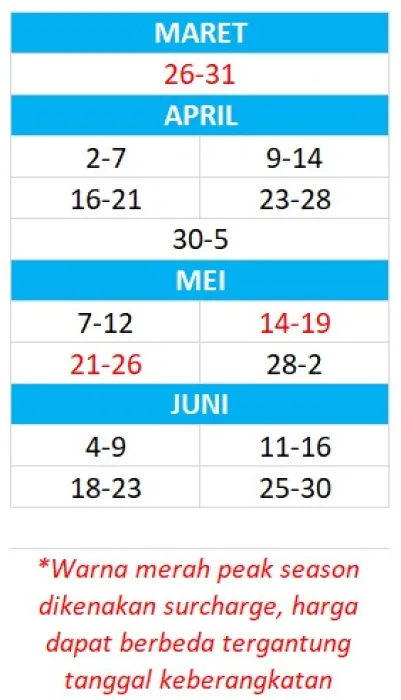 Korea - Jepang - China Paket Tour Hainan - China 6 Days ~dl/2026/3/11/super deal